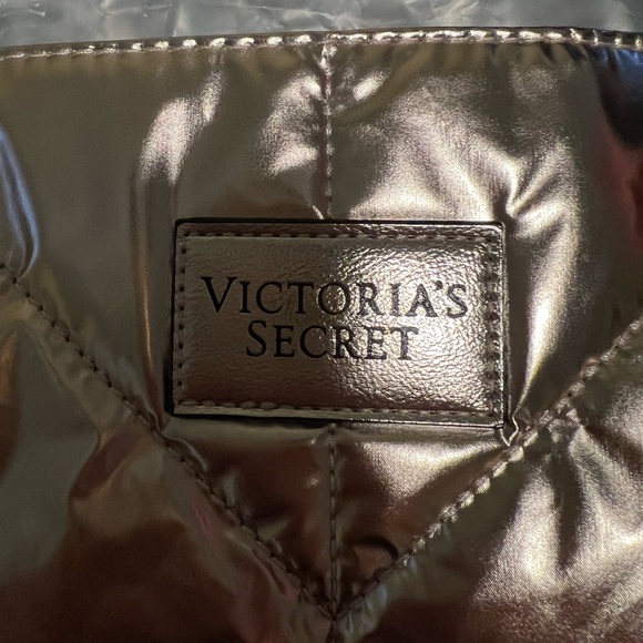 NWT Victoria’s Secret Gold Bag! - Picture 5 of 6